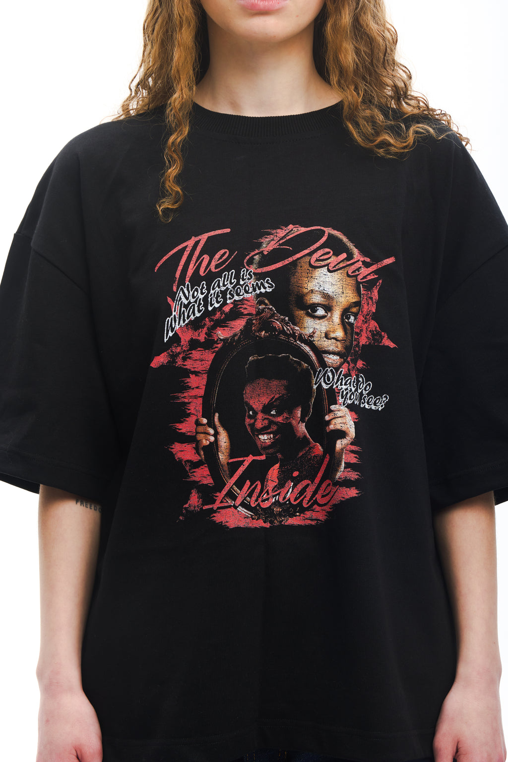 Reflection Error Tee Black