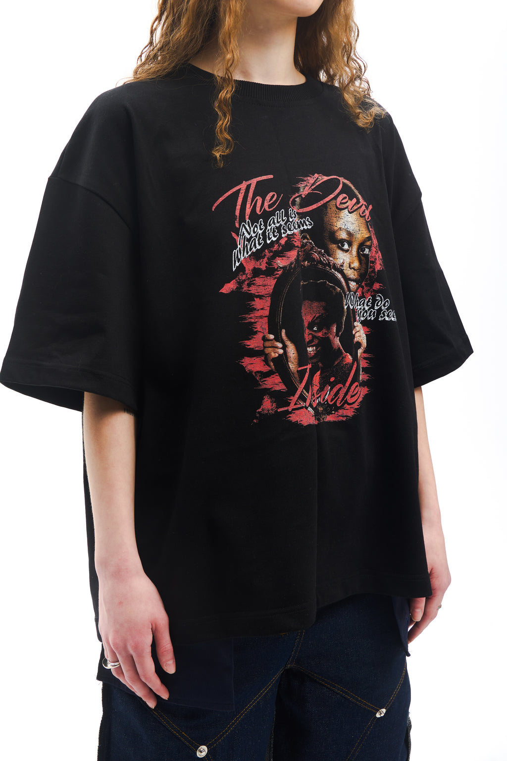 Reflection Error Tee Black