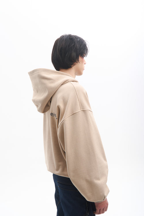 Dust Script Hoodie Beige